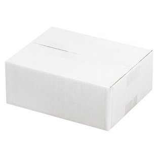 190x150x140 mm - einwellige Kartons weiß