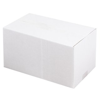 360x200x200 mm einwellige Kartons weiß