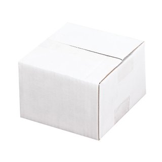 200x150x90 mm - einwellige Kartons weiß