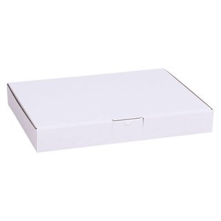200 neue Maxibriefkarton Kartons weiß 320x225x50 DIN A4  Qualitätswelle AS80002 