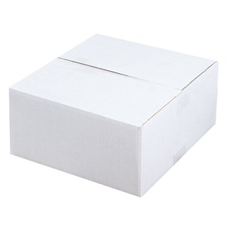 300x300x150 mm einwellige Kartons weiß
